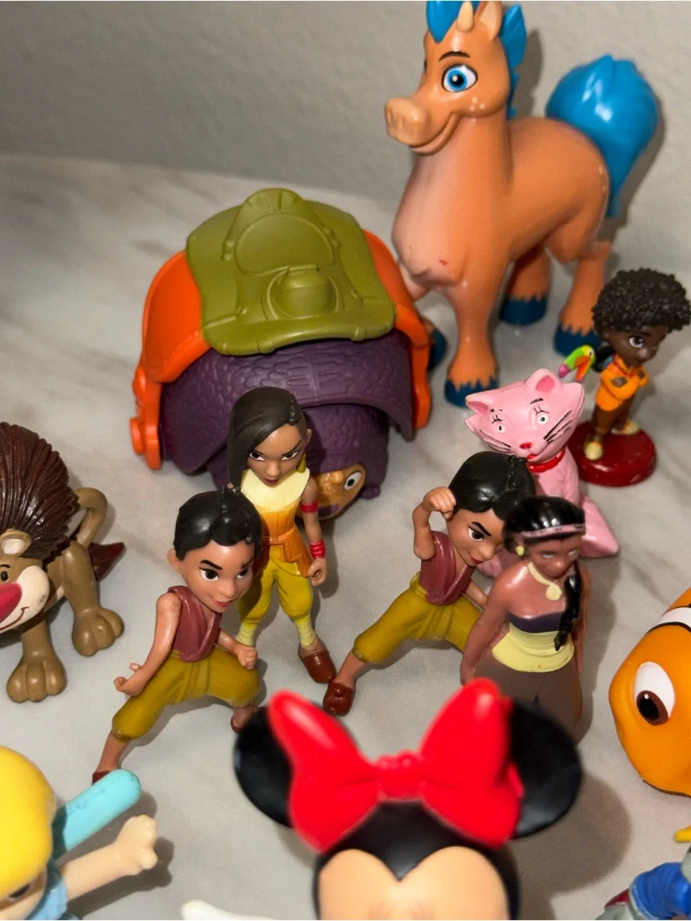 Disney characters figurine lot